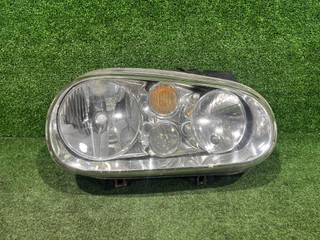 Фара галоген правая Volkswagen Golf 4 поколение 2002, 1.9 л., TDi PD, ASZ, дизель, 6МКПП, reflex silver / la7w, хетчбэк 3 дв., передний привод, правый руль