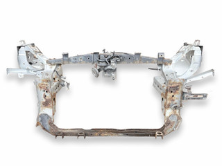 передняя панель крепления облицовки (телевизор) Nissan X-Trail T32 2016, 1.6 л., DCi, R9M, дизель, 6МКПП, silver / k23, внедорожник 5 дв., передний привод, правый руль, 62511-4CE0A, 62530-4CB0A