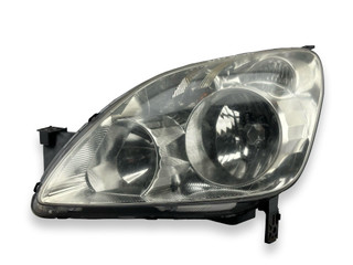 Фара галоген левая Honda CR-V 2 поколение [рестайлинг] RD9 2006, 2.2 л., cTDi, N22A2, дизель, 6МКПП, cosmic gray / nh674p, внедорожник 5 дв., полный привод, правый руль, 33150-SCA-E110-M1, 1LG238037-03