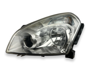 Фара галоген левая Nissan Qashqai 1 поколение 2009, 1.6 л., i, HR16DE, бензин, 5МКПП, red / z10, внедорожник 5 дв., передний привод, правый руль, 1LF238042-03, 26060-JD000