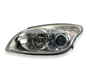 Фара галоген левая Hyundai i30 1 поколение FD 2009, 1.4 л., MPI, G4FA, бензин, 5МКПП, crystal white / 7f, хетчбэк 5 дв., передний привод, правый руль, 92101-2LXXX