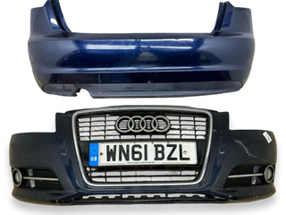 комплект обвеса (BodyKIT) Audi A3 8P [2-й рестайлинг] 2011, 2.0 л., TDi PD, CFFB, дизель, 6МКПП, tiefseeblau / lz5a, хетчбэк 5 дв., передний привод, правый руль, 8P4807511, 8P0807437H