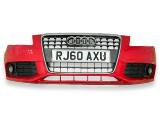 бампер передний Audi A4 B8/8K 2010, 2.0 л., TDi, CAGA, дизель, 6МКПП, brillantrot / ly3j, универсал, передний привод, правый руль, 8K0807437