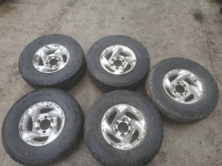 диск литой Hyundai Galloper 1 поколение (1991 - 1997), 2.5 л., дизель, МКПП, минивэн