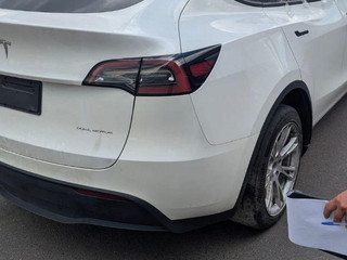 крыло заднее правое Tesla Model Y 1 поколение 2023, электро, белый, полный привод