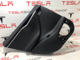 обшивка двери задняя левая Tesla Model S 1 поколение 2015, 1008133-00-D, 6006133-00-K