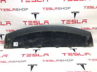 Накладка спойлера переднего бампера Tesla Model X 1 поколение 2019, 1050421-00-D, 1047094-00-D