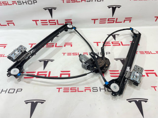 стеклоподъемник передний левый Tesla Model X 1 поколение [рестайлинг] 2022, 1614126-00-E