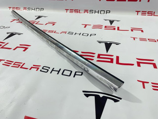 молдинг двери передней левой Tesla Model 3 1 поколение 2019, 1080681-00-B