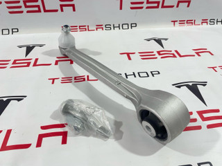 Рычаг передний нижний (банан) Tesla Model S 1 поколение 2015, 1041575-00-B, 1420346-00-C