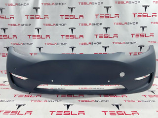 бампер передний Tesla Model Y 1 поколение 2024, 1493736-S2-A, 1493745-00-A