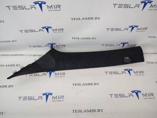 Накладка декоративная стойки А внутренняя левая верхняя Tesla Model S 1 поколение [рестайлинг] 2017, 1004833-00, 1002488-02