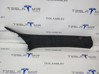 Накладка декоративная стойки А внутренняя правая верхняя Tesla Model S 1 поколение [рестайлинг] 2017, 1004833-00, 1007440-00, 1007440-02