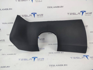 Накладка декоративная под руль (кожух защита) Tesla Model S 1 поколение [рестайлинг] 2017, 1007013-00, 1007010-00, 1002405-1