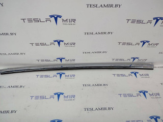 Молдинг двери (хром) задний левый Tesla Model S 1 поколение [рестайлинг] 2019, 1038395-80, 1095789-00