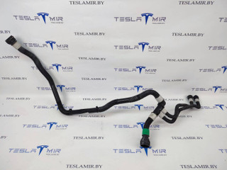 Шланг системы охлаждения теплообменник (Chiller)-батарея Tesla Model 3 1 поколение 2020, 1521493-00, 1501293-00