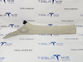 Накладка декоративная стойки А внутренняя левая верхняя Tesla Model S 1 поколение [рестайлинг] 2017, 1002488-06