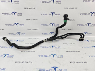 Шланг системы охлаждения теплообменник (Chiller)-батарея Tesla Model 3 1 поколение [рестайлинг] 2022, 1521493-00, 1501293-00