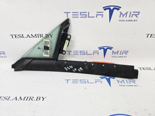 Форточка (стекло треугольник) двери передняя левая Tesla Model S 1 поколение [рестайлинг] 2017, 43R-001074, 6006644-00, 1032610