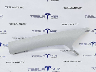 Накладка декоративная стойки А внутренняя левая верхняя Tesla Model Y 1 поколение 2021, 1494604-00