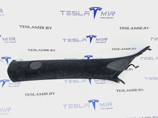 Накладка декоративная стойки А внутренняя левая верхняя Tesla Model S 1 поколение [2-й рестайлинг] 2022, 1565761-00