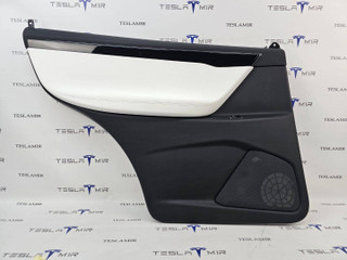 обшивка двери задняя левая Tesla Model X 1 поколение 2018, 1004833-00, 1058003-18, 1038205-00, 1036643-00, 1057876-87