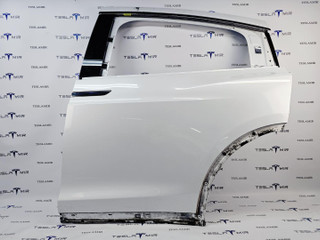 дверь задняя левая Tesla Model X 1 поколение 2018, 1627609-00, 1627605-00, 1032249-00, 1069537-E0