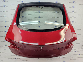 крышка багажника (дверь 3-5) Tesla Model S 1 поколение [2-й рестайлинг] 2022, 1671406-E0, 1671406-00