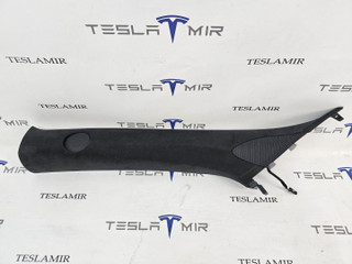 Накладка декоративная стойки А внутренняя левая верхняя Tesla Model S 1 поколение [2-й рестайлинг] 2022, 1565761-00