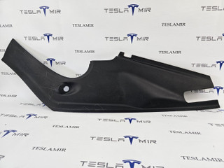 Подкапотный пластик бокса левый Tesla Model S 1 поколение [рестайлинг] 2018, 1060478-00, 1060477-00