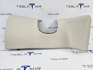 Накладка декоративная под руль (кожух защита) Tesla Model S 1 поколение [рестайлинг] 2018, 1007013-00, 16961971, 1002405-22