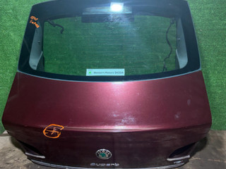крышка багажника (дверь 3-5) Skoda Superb 2 поколение 2010, 1.8 л., бензин, МКПП