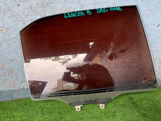 стекло двери задней правой Mitsubishi Lancer 9 поколение (2003 - 2010)