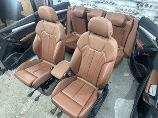 салон (комплект сидений) Audi Q5 FY [рестайлинг] FY 2023, 2.0 л., бензин, робот, внедорожник 5 дв., 80A881105F, 80A881106F, 80A881325H, 80A881326H