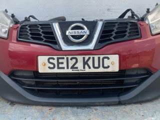 передняя часть (ноускат) Nissan Qashqai J10 [рестайлинг] 2012, 1.5 л., K9K 430, дизель, 6МКПП, внедорожник 5 дв.