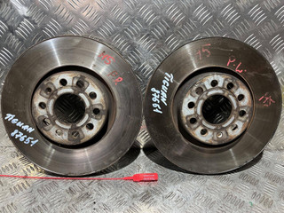диск тормозной передний Volkswagen Tiguan 1 поколение 2008, 2.0 л., CAWB, бензин, АКПП, внедорожник 5 дв., полный привод