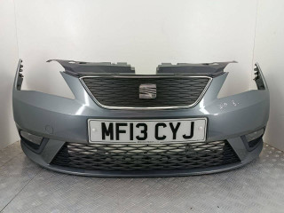 бампер передний SEAT Ibiza 4 поколение [рестайлинг] 2014, 6J0805903C, 6J0807231B, 6J0853667E, 6J0853654E
