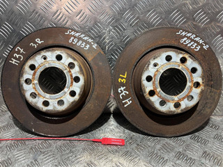 диск тормозной задний Volkswagen Sharan 2 поколение 2011, 2.0 л., CCZA, бензин, АКПП, минивэн, 1K0615601AD