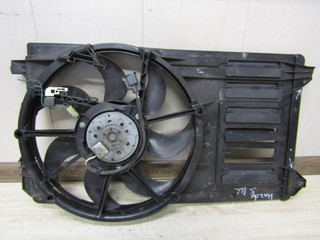 вентилятор радиатора Mazda 3 BL BK (2008 - 2011), 2.2 л., R2AA, дизель, R2AH15025G, R2AH15025A, R2AH15025B, R2AH15025C