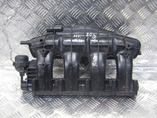 коллектор впускной Audi A4 B8/8K (2007 - 2011), 2.0 л., TFSI, CDNC, бензин, 06H133201AF, 06H133201AN, 06H133185BH, 06H133185AE, 06H133185B