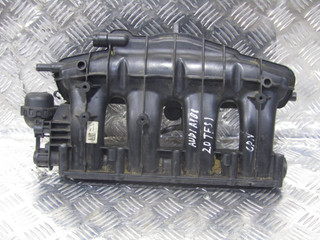 коллектор впускной Audi A4 B8/8K (2007 - 2011), 2.0 л., TFSI, CDNC, бензин, 06H133201AF, 06H133201AN, 06H133185BH, 06H133185AE, 06H133185B