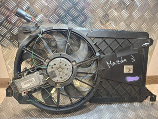 вентилятор радиатора Mazda 3 1 поколение [рестайлинг] BK (2006 - 2008), 2.0 л., Z60215025E, Z60215025C, Z60215025B, 1137328148, 1530980, Z60215025D, 1362061, 1234543, 31261986, 31261989