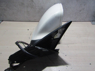 зеркало наружное правое Audi Q7 4L (2005 - 2009), белый, 4L1857410BB