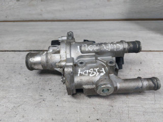 корпус термостата Chevrolet Cruze 1 поколение (2009 - 2012), 1.8 л., F18D4, бензин, 96984103, 55353311, 25199824, 25192230, 25192228