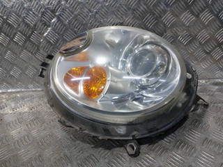 фара левая Mini Cooper 2 поколение (2006 - 2010), правый руль, 63127269983