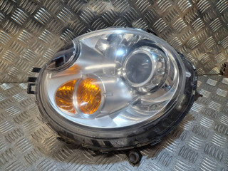 фара левая Mini Cooper 2 поколение (2006 - 2010), правый руль, 63127269983