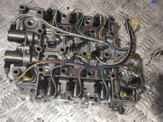 гидроблок АКПП Mitsubishi Outlander 2 поколение (2005 - 2010), 3.0 л., 6B31, бензин, 2800A099, 317051XK0D, JF613E, RE6F01A, W6AJA, AJ0