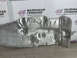 тепловой экран глушителя BMW 5 серия G30/G31 G30 2017, 3.0 л., B58 B30 A, бензин, АКПП, темно-синий, седан, полный привод, 51487340210, 7340210