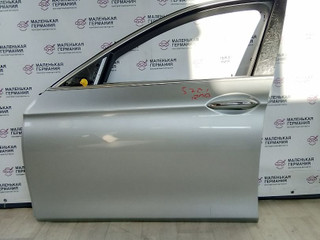 дверь передняя левая BMW 5 серия F10/F11 [рестайлинг] F10 2013, 2.0 л., N20 B20 A, бензин, серебро, седан, 41007206107, 7206107