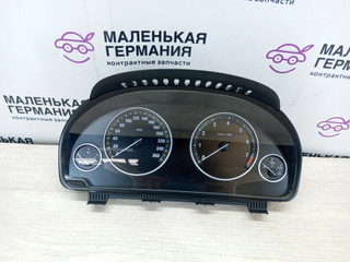 щиток приборов (приборная панель) BMW 5 серия F10/F11 [рестайлинг] F10 2013, 2.0 л., N20 B20 A, бензин, серебро, седан, 62109358975, 9358975, 9227602